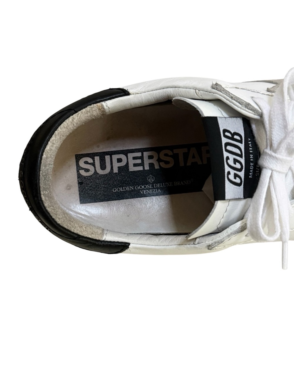 Golden Goose Women’s Superstar White Leather Sneakers! Size 38 EUR/ 8 (US) COA! - Picture 11 of 13